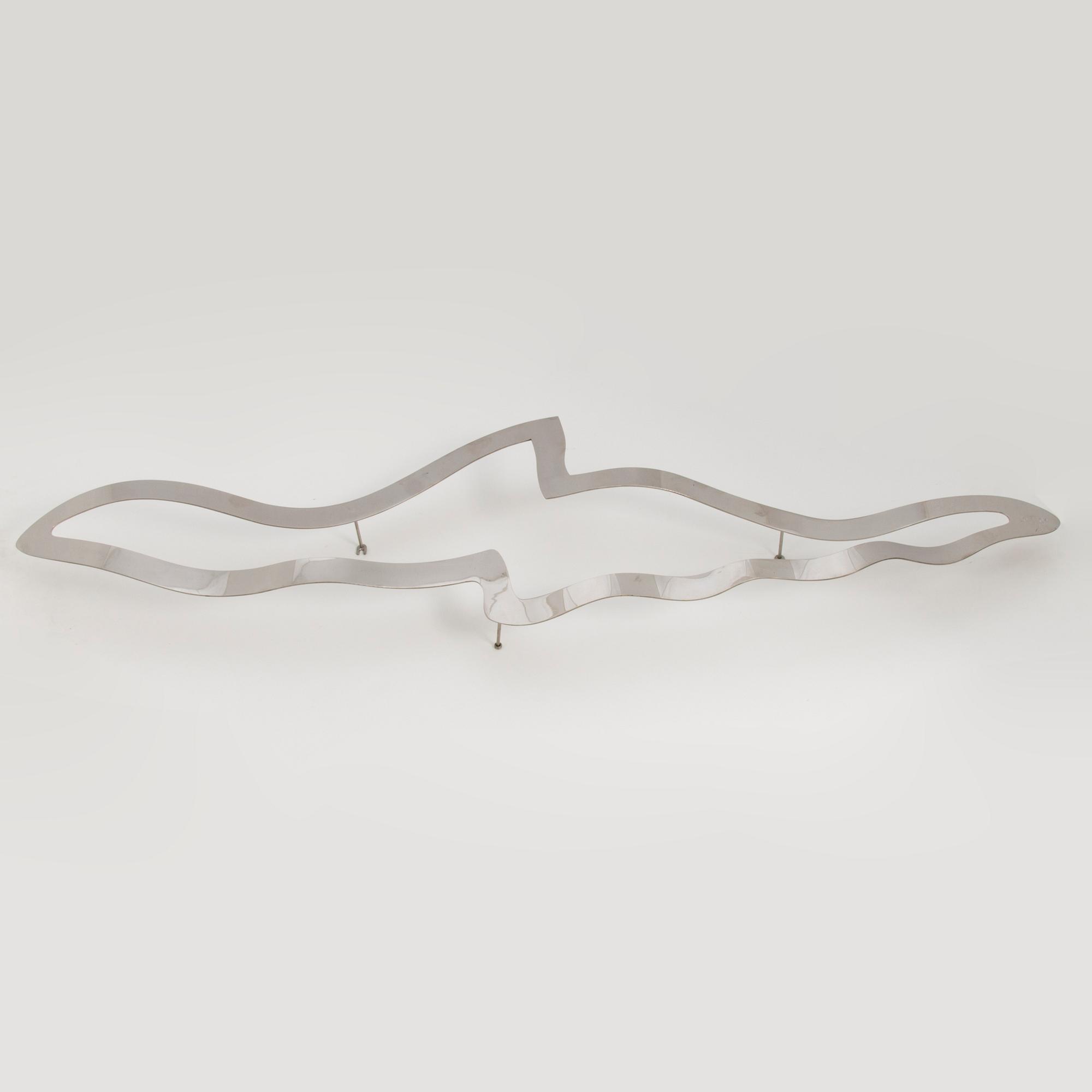 KARI HUHTAMO, steel, signed and dated 2004, numbered 1/3.