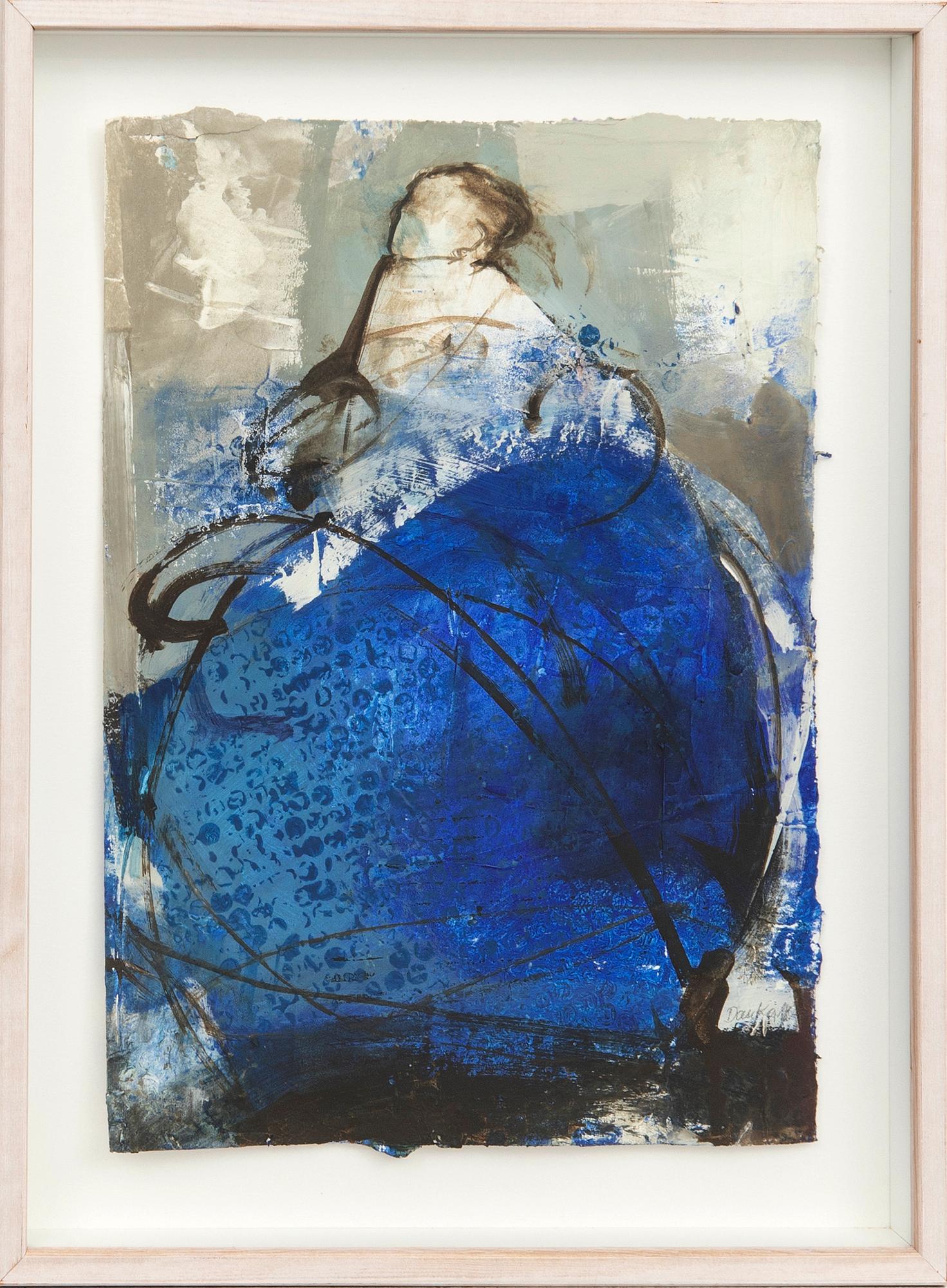 Danka Jaworska,  mixed media signed.