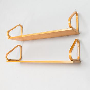 Alvar Aalto,  Two mid 20th Century '112B' shelves for Artek.