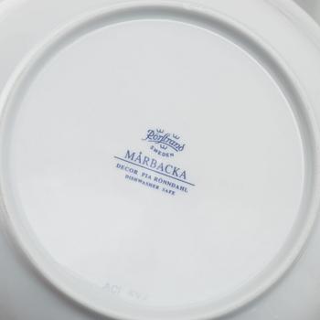 Pia Rönndahl, a 51-piece 'Mårbacka' porcelain service, Rörstrand.