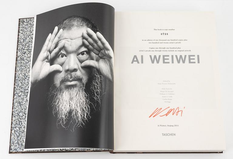 Ai Weiwei, Bok och mutipel, "Ai Weiwei".