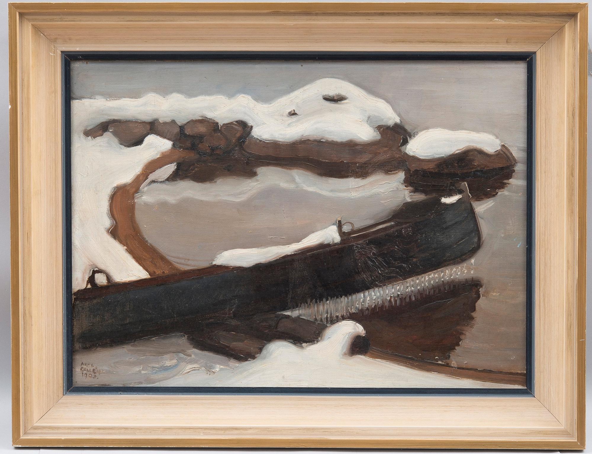 Akseli Gallen-Kallela, TALVINEN RANTA.