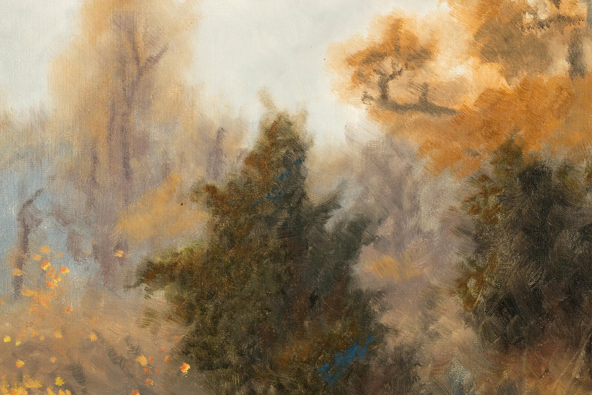 Bruno Liljefors, Fox in an autumn landscape.