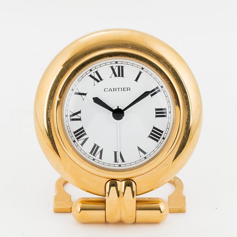 CARTIER, clock, 78 mm.