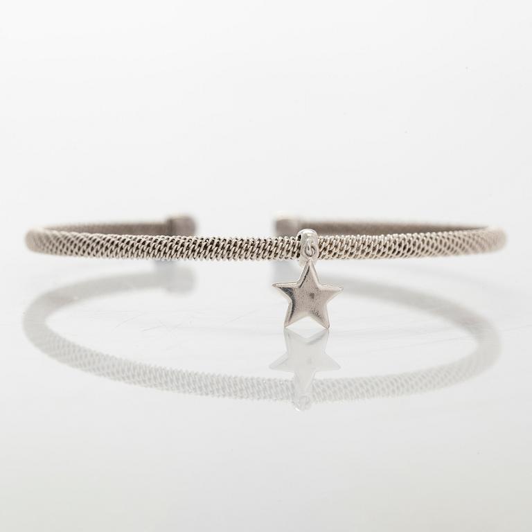 Tiffany & Co, rannekoru, "Somerset Star", sterling hopeaa.