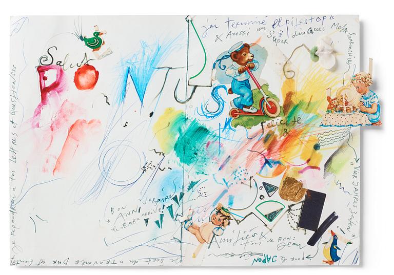 Jean Tinguely, Utan titel.