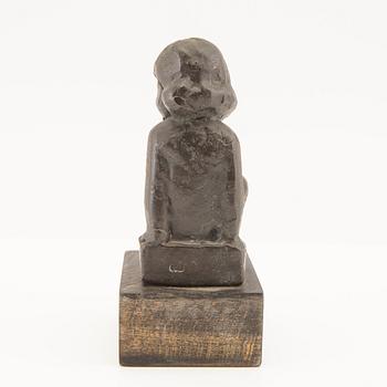 Carl-Einar Borgström, signed metal sculpture.
