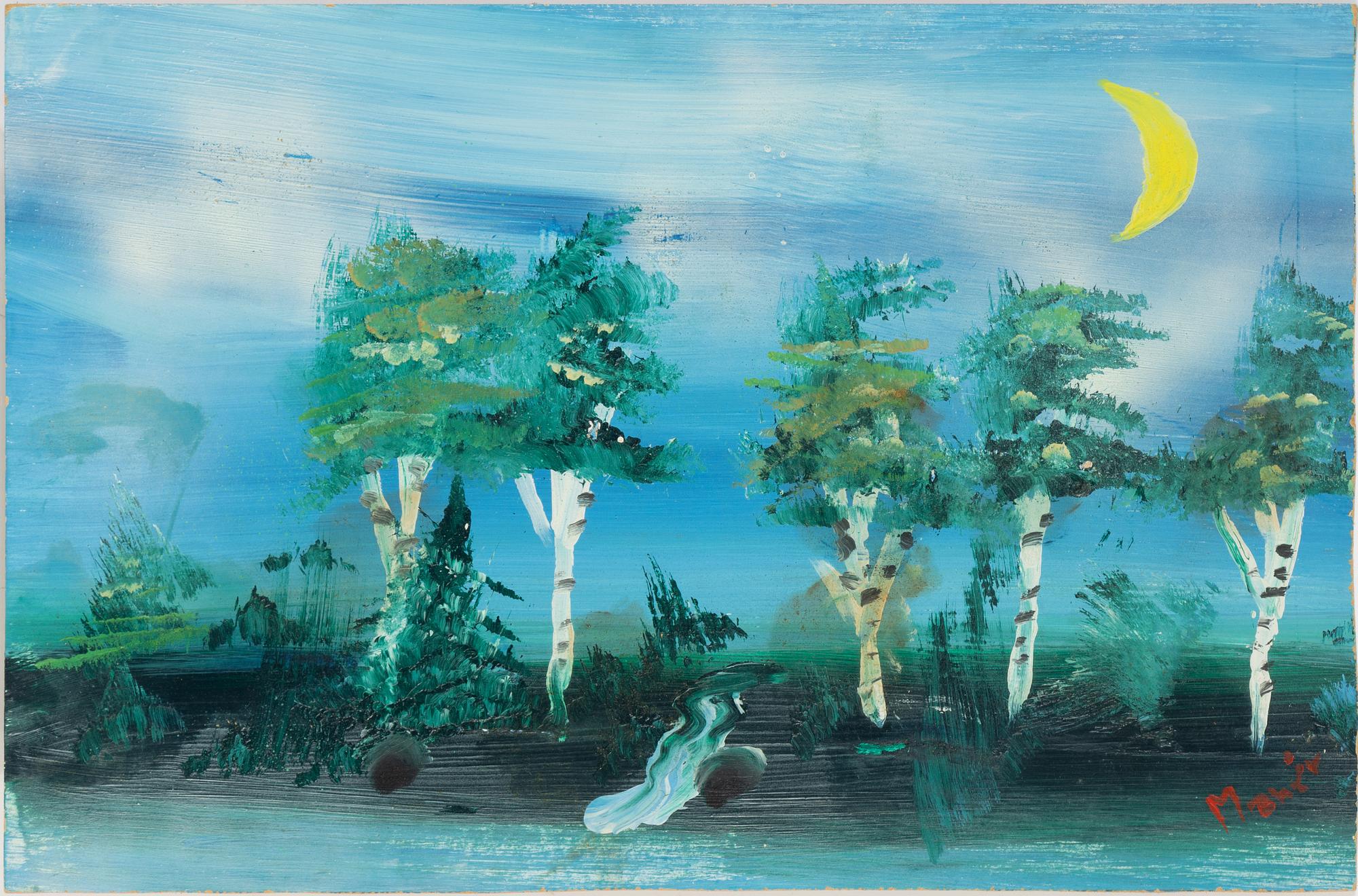 Carl Johan De Geer & Ernst Billgren, acrylic on panel.