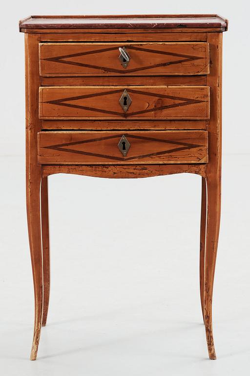 BYRÅ / SYBORD, transition, Frankrike, 1700-tal.