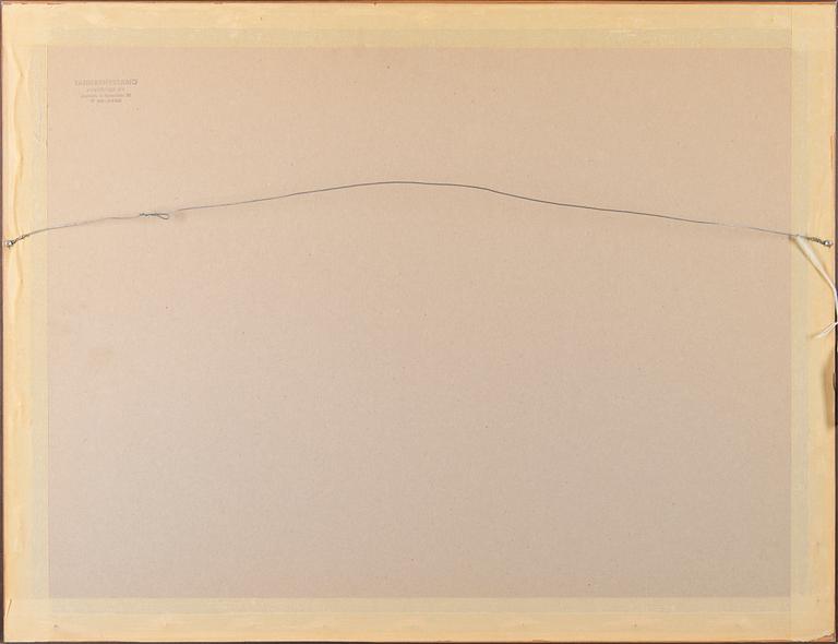 ESA RIIPPA, etsaus, signeerattu ja päivätty -84, numeroitu 32/100.