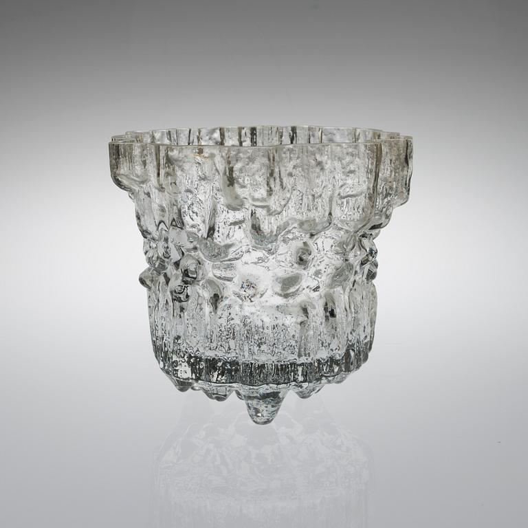 SKÅL, glas, "Miracus", signerad Tapio Wirkkala 3432. Iittala 1970-tal.