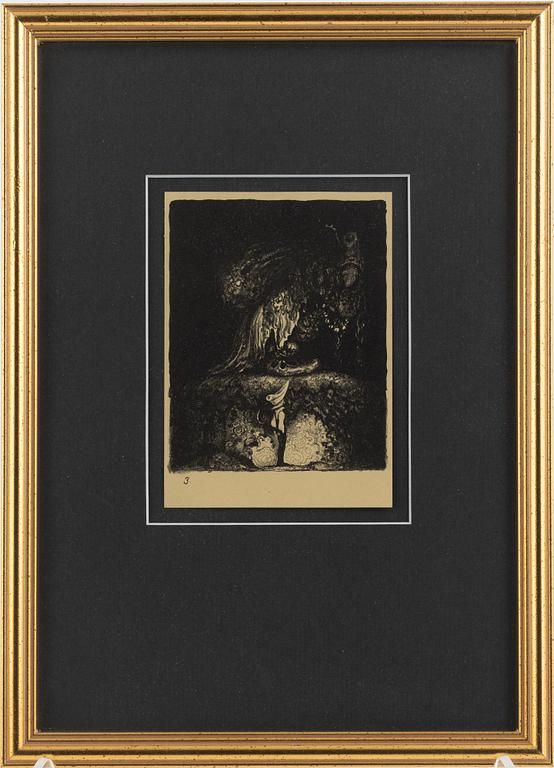 John Bauer, "-God kväll farbror sa pojken!".