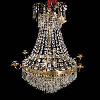 Ljuskrona, gustaviansk stil, 1900-tal.