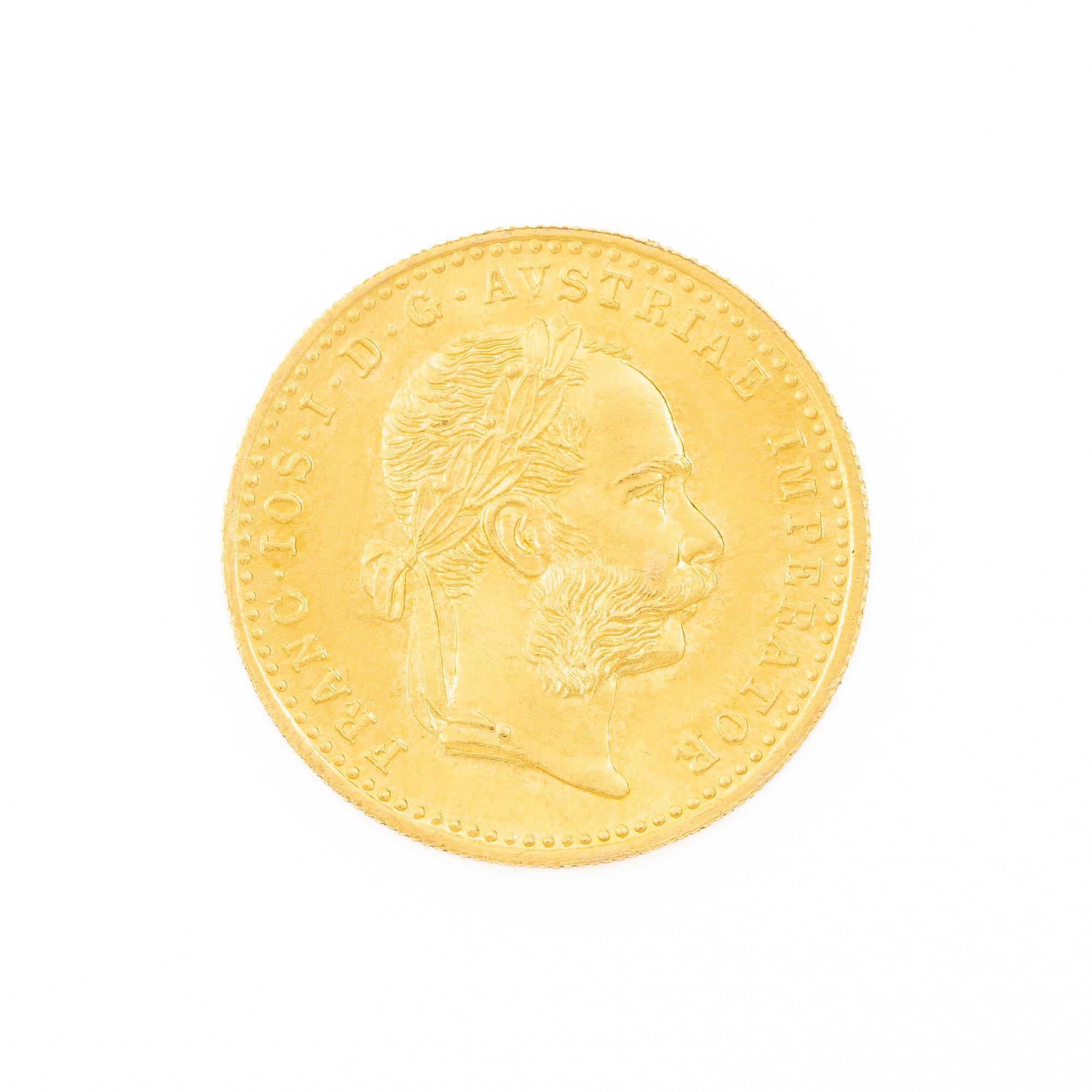 Guldmynt, Österrike-Ungern, 1 Ducat, 1915.