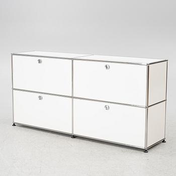 Fritz Haller & Paul Schärer, sideboard "E2", USM Haller, 2000-tal.
