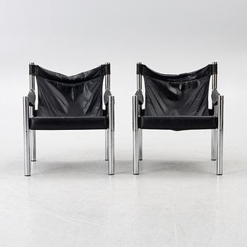 A pair of armchairs, Johansson Design, Markaryd, second half of the 20th century.