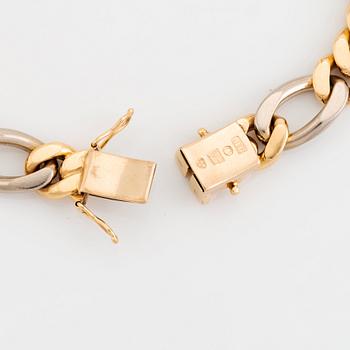 Armband 18K guld och vitguld, Jan Hellströmer.
