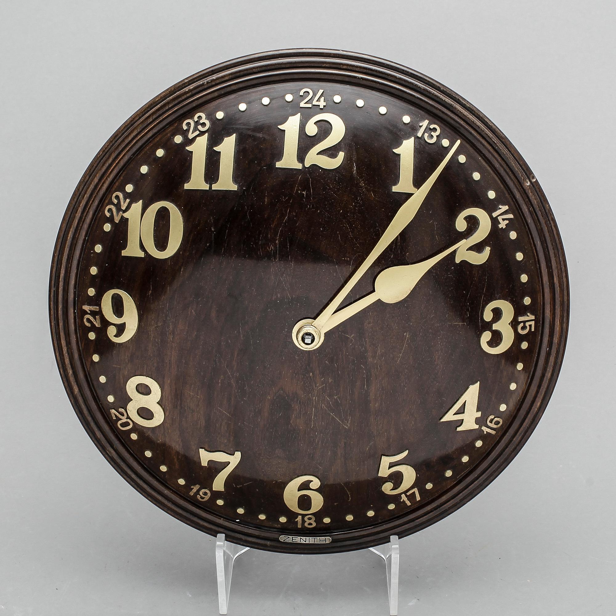 VÄGGUR, Zenith, 18-dagarsverk, 1900-talets mitt.