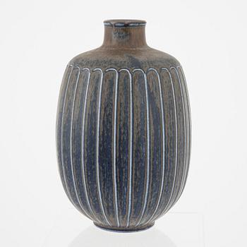 A stoneware vase, Saxbo, Denmark.