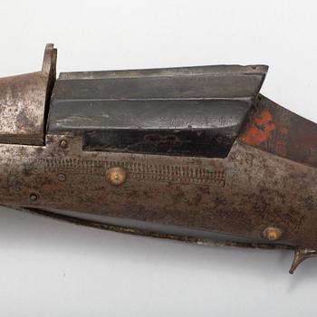 A 19th century musket, probably from the Ottoman Empire.
