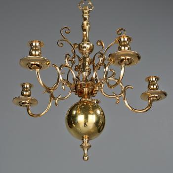 TAKKRONA, barockstil, Skultuna, 1900-talets andra hälft. Höjd ca 46 cm.