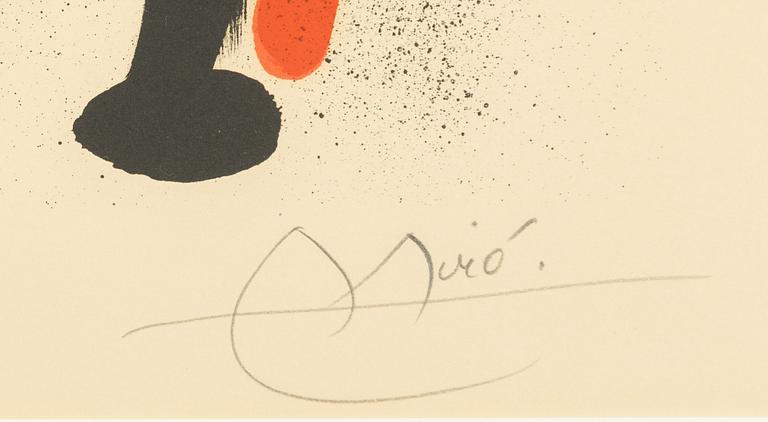 Joan Miró, Ur "Lithigraphe I".