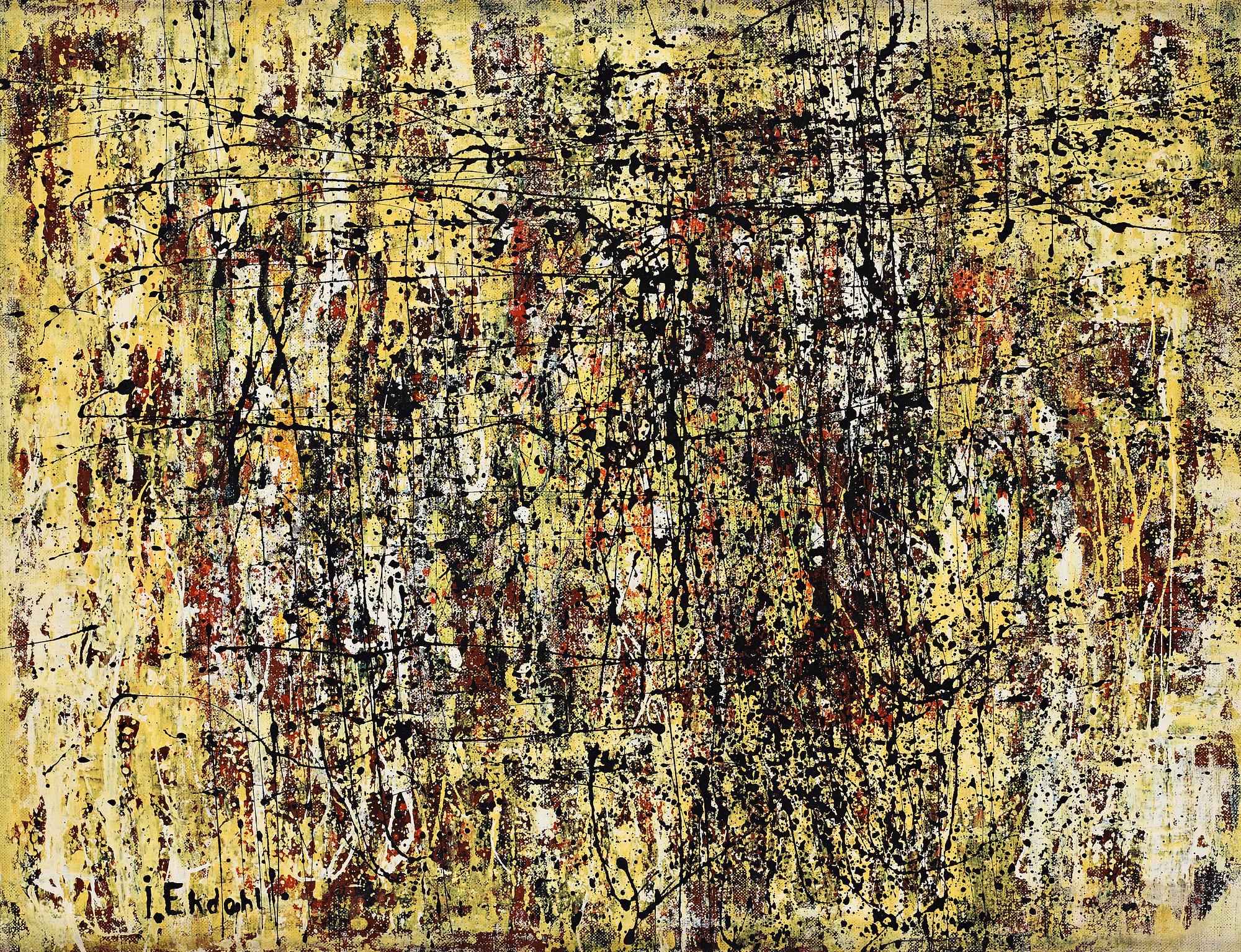 Inger Ekdahl, "Målning I" (Painting I).