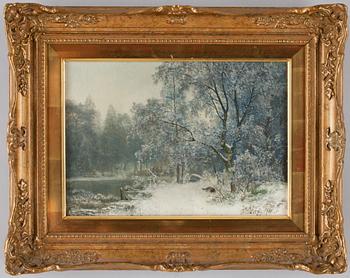 OSCAR TÖRNÅ, olja på duk. Sign och dat -72.