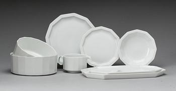 MATSERVIS, porslin, 37 delar, Rosenthal.