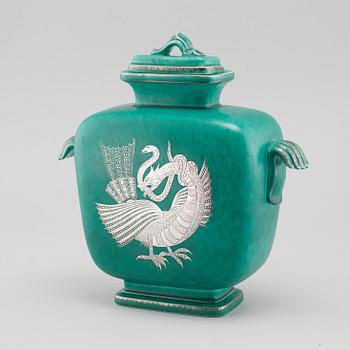 An "Argenta" urn by Wilhelm Kåge for Gustavsberg from the second quarter of the 20th century.
