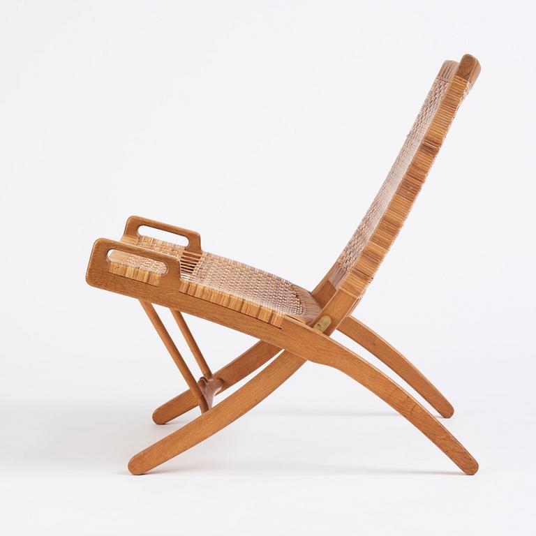 Hans J. Wegner, fåtölj, modell "512", Johannes Hansen, Köpenhamn 1950/60-tal.