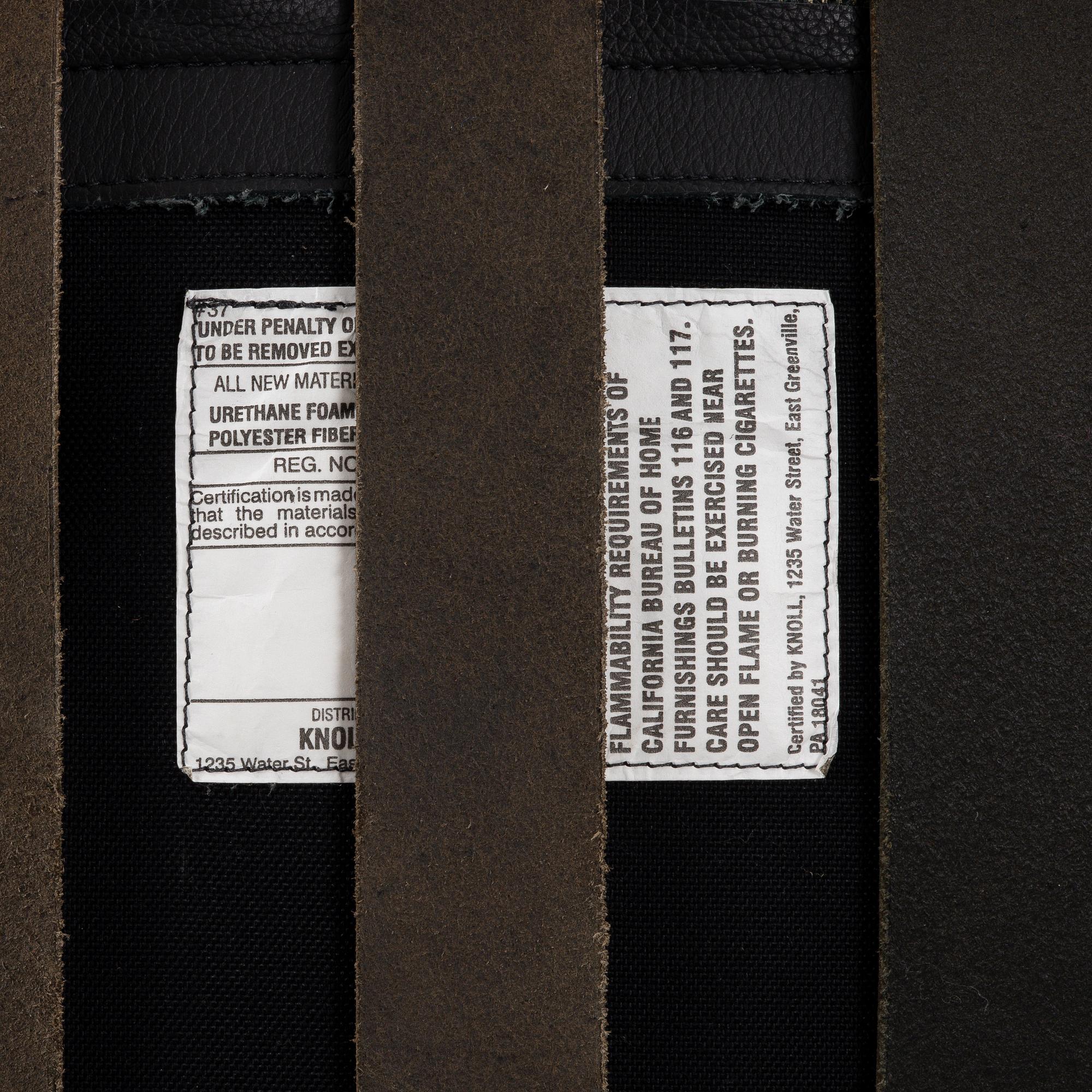 Ludwig Mies van der Rohe, a 'Barcelona' lounge chair, Knoll Studio.