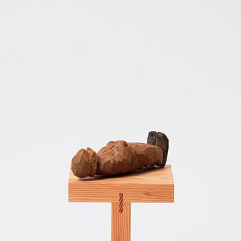 Axel Petersson Döderhultarn, wooden figure, stamped signature.