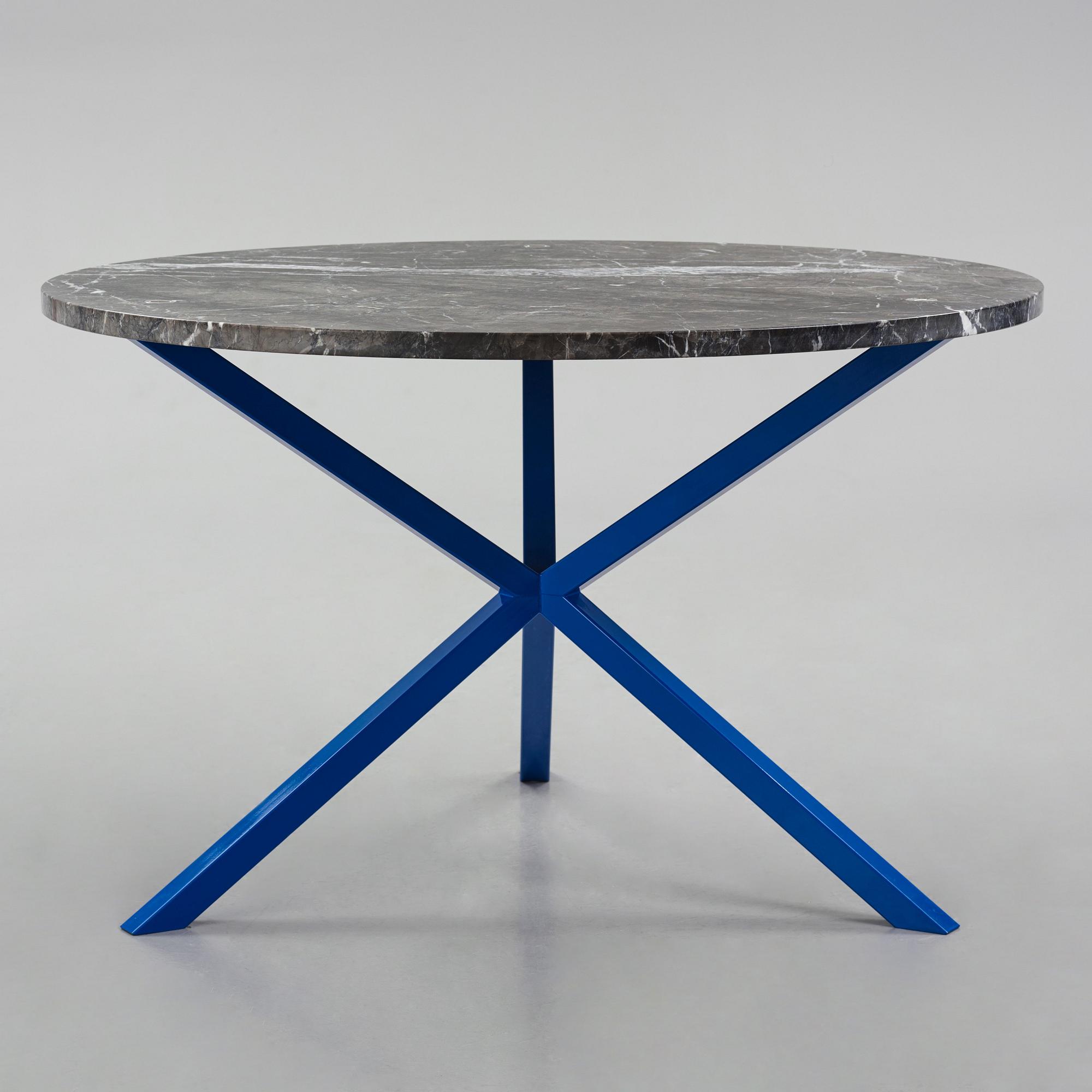 Per Söderberg, a "NEB Round Dining Table", limited edition for Artilleriet, No Early Birds, Stockholm, 2022.