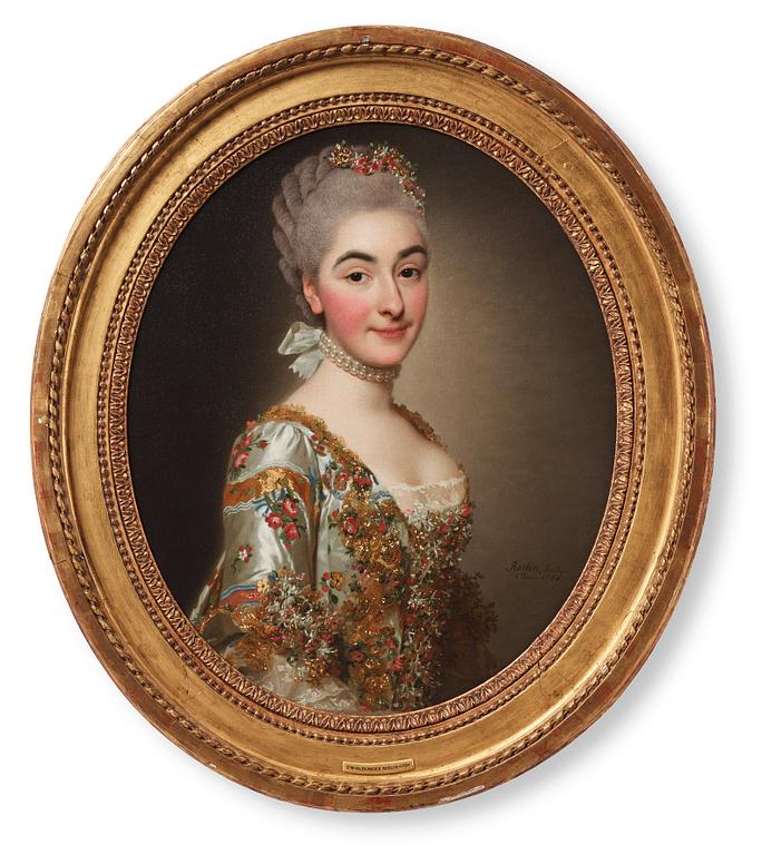 Alexander Roslin, "Antoinette Agathe Montaudoüin de Launay" (född Pascaud).