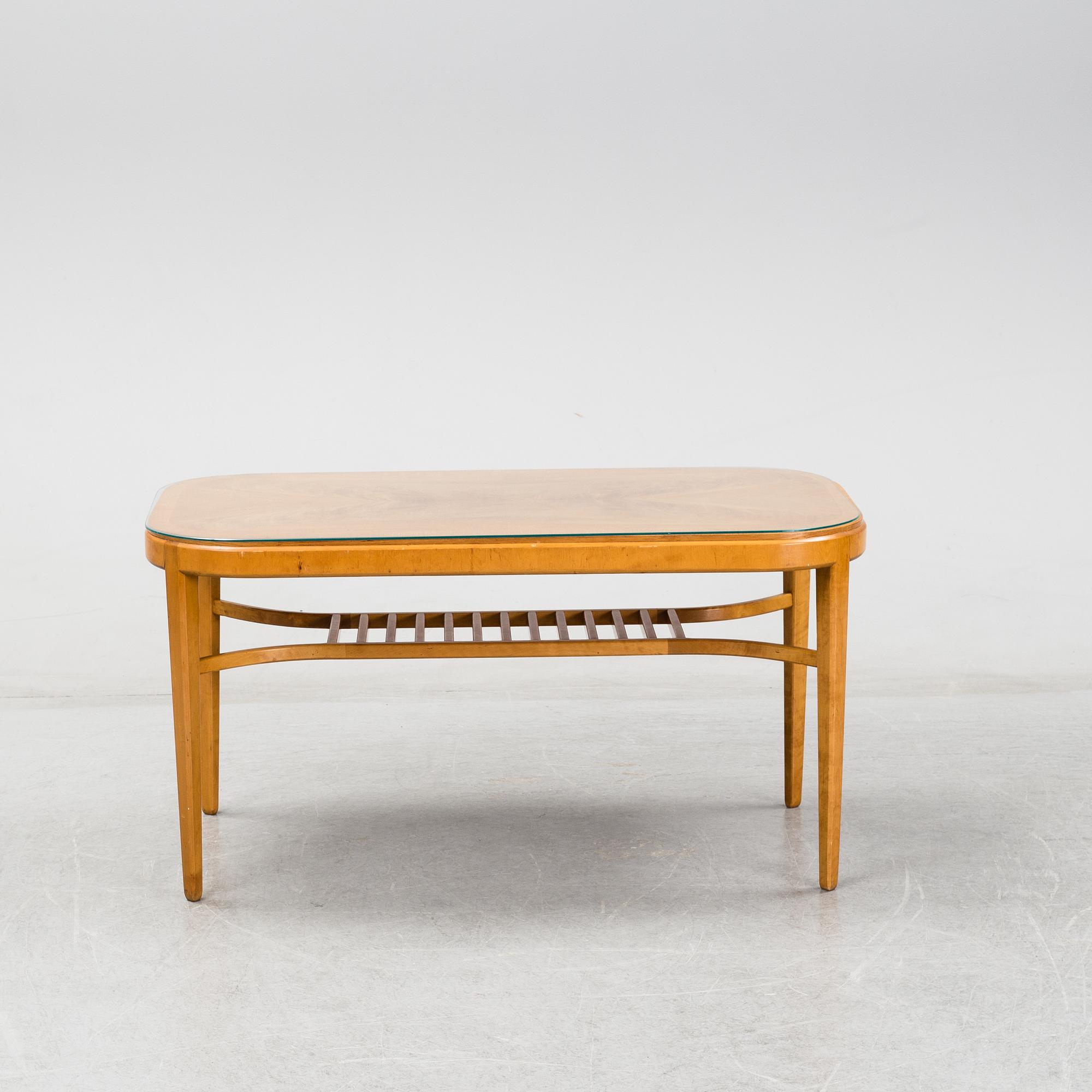 A coffe table, mid 20th century.