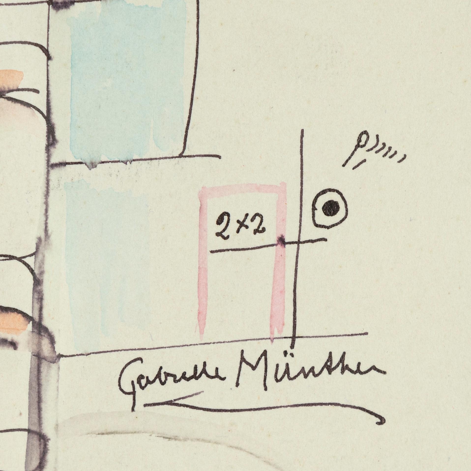 John Jon-And, mixed media. Executed 1921.