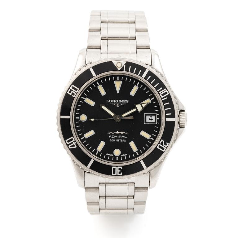 Longines, Admiral 5 Star Diver, armbandsur, 38 mm.