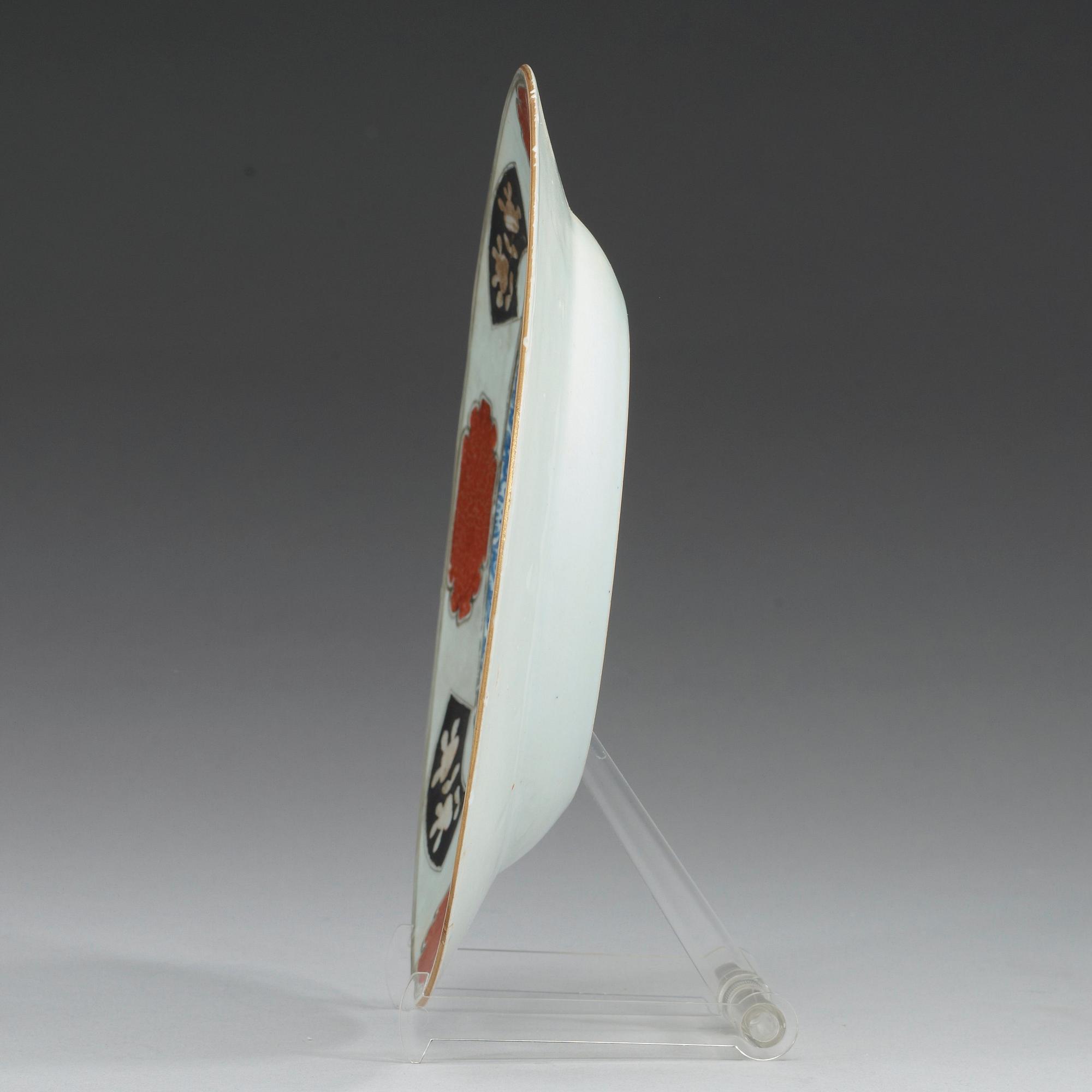 A set of six famille rose plates, Qing dynasty, Qianlong (1736-95).