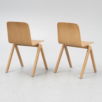 Ronan & Erwan Bouroullec, a set of five 'Copenhague CPH' chairs from Hay, Denmark.
