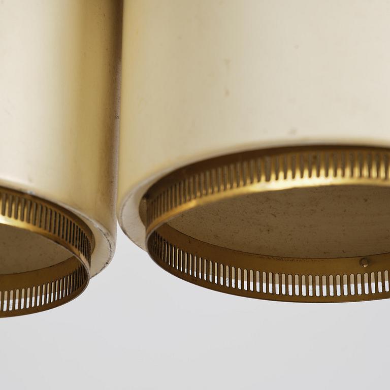 Alvar Aalto, a ceiling lamp model A 203,  Valaisinpaja Finland, 1970s.