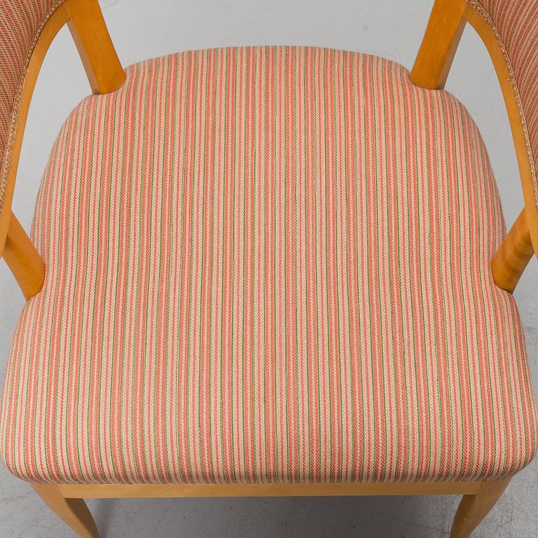 An armchaire by Carl Malmsten, "Jonas love", second half of the 20th century.