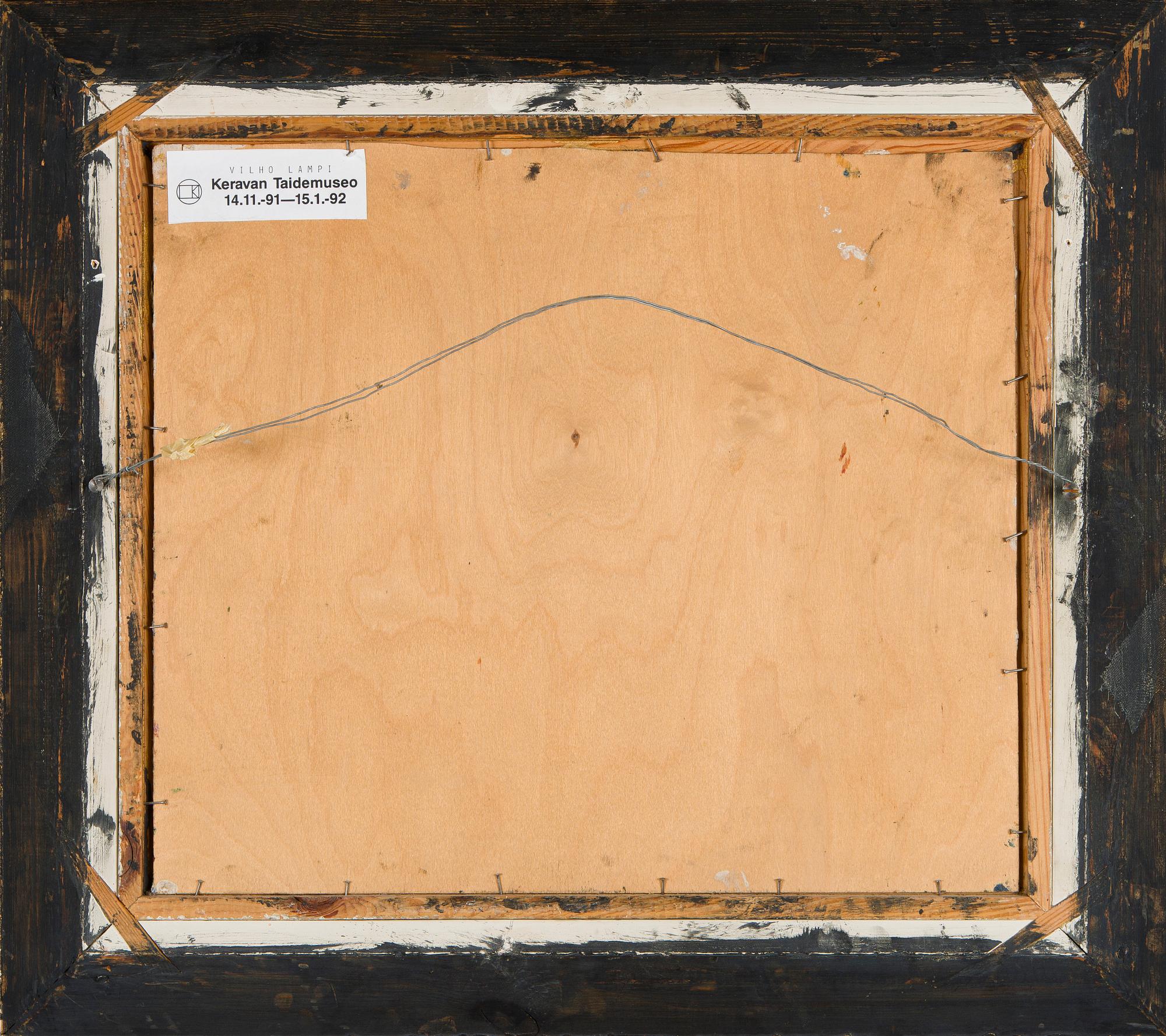 Vilho Lampi, The Sauna Window.