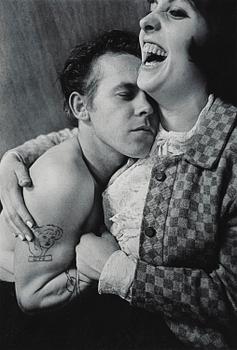 336. Anders Petersen, "Lily & Rose, Café Lehmitz, Hamburg", 1970.