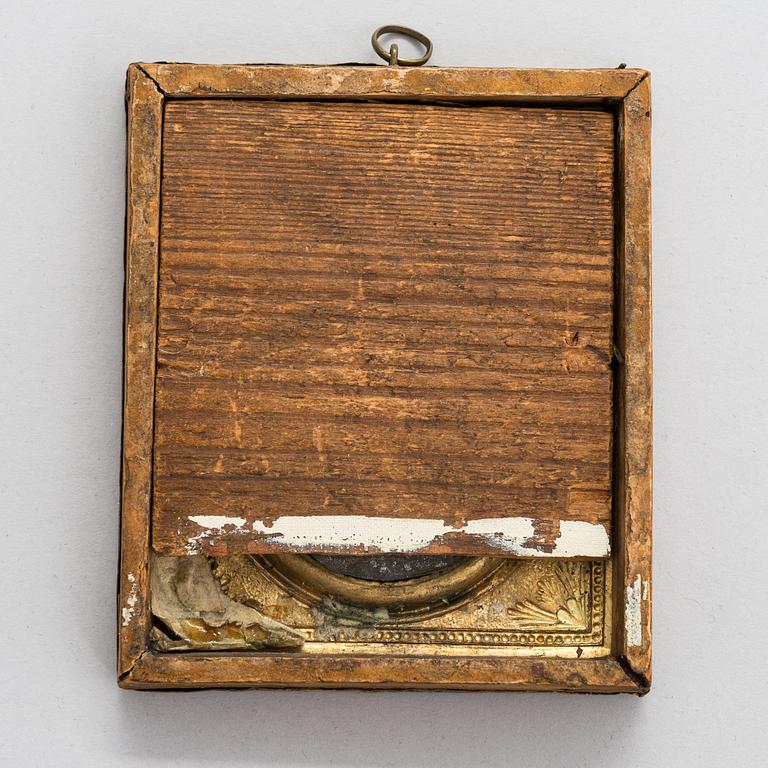 Okänd konstnär, 1800-tal. Miniatyr. Osignerad.