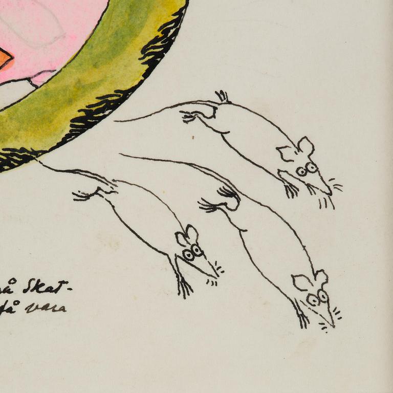 Tove Jansson, Fillyjonk with a snake.