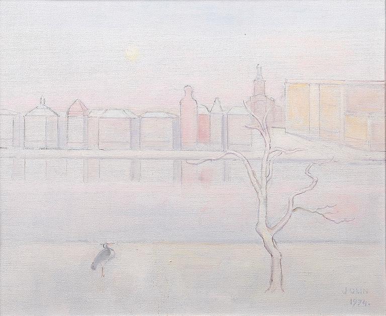 EINAR JOLIN, olja på duk, sign o dat 1974.