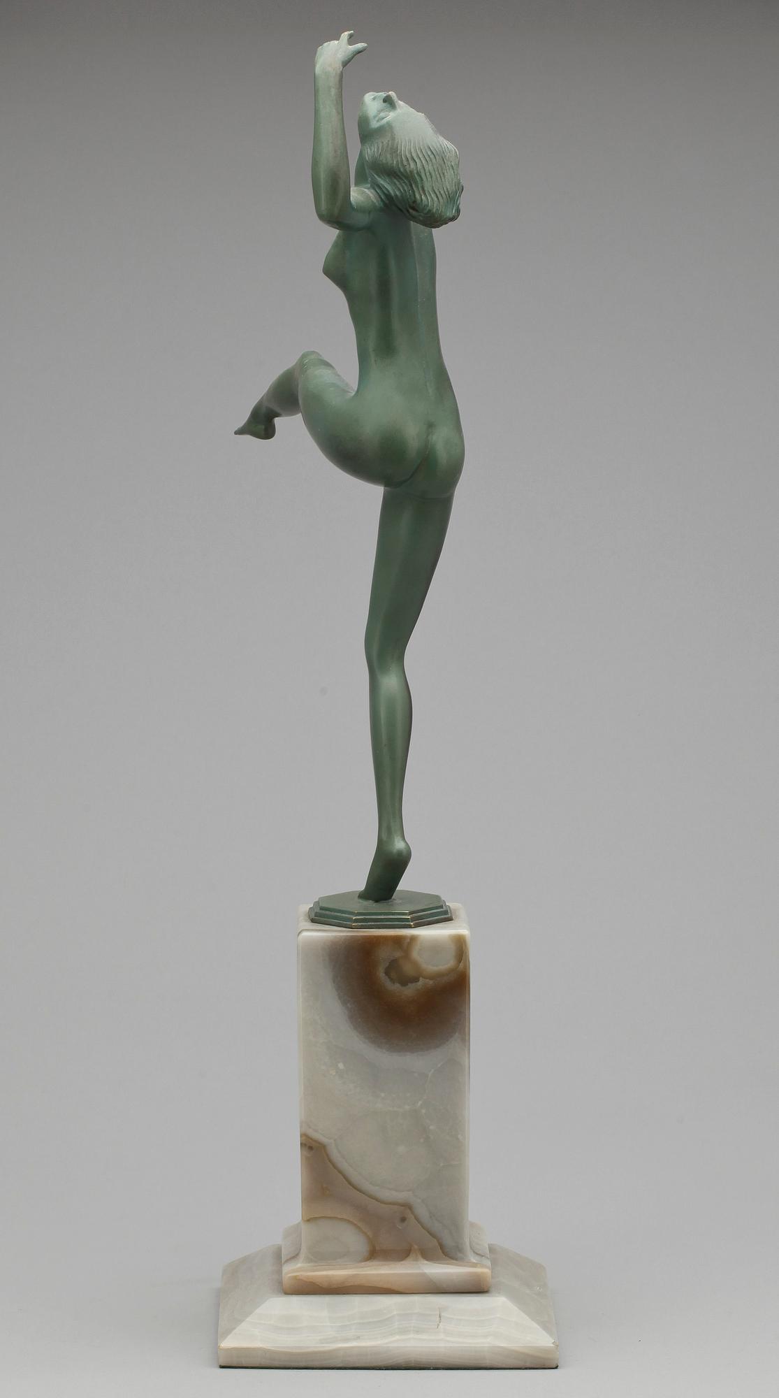 FELIX WEISS, skulptur, signerad o daterad 1930.