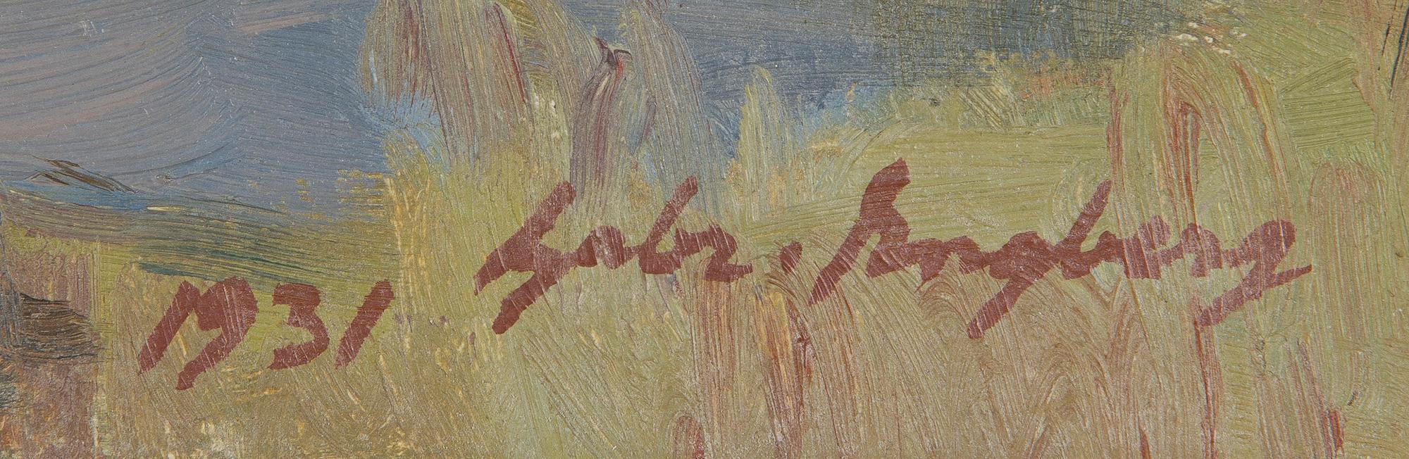 Gabriel Engberg, Landskap.