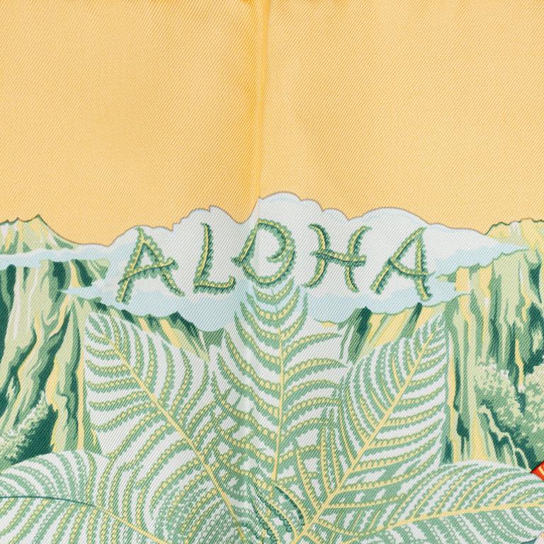 Hermès, scarf, "Aloha".